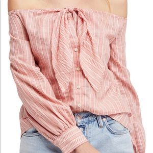 Free people off the shoulder top